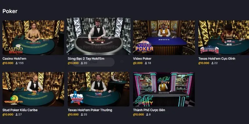 Chơi Poker Online là gì? Bí quyết chơi Poker cho tân thủ 1 Các biến thể có trong bài Poker trực tuyến